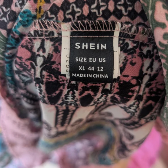 SHEIN Multicolor Boho Mini Dress - Picture 4 of 8
